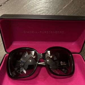 Diane Vin Furstenberg oversized Sunglasses